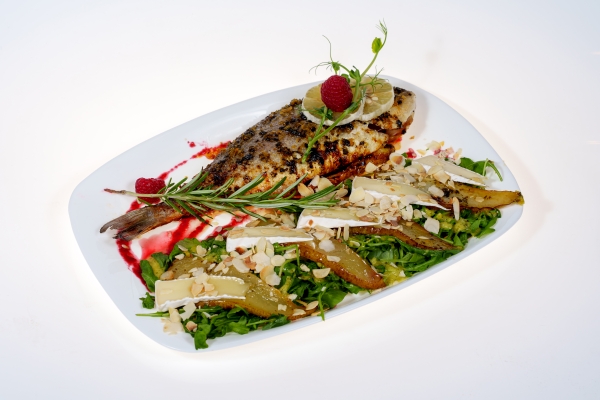 Dorada z pieca  z masłem i ziołami