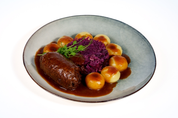 Tradycyjna rolada śląska wołowa