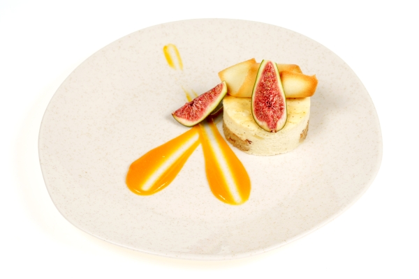 Sernik na białym maku z białą czekoladą